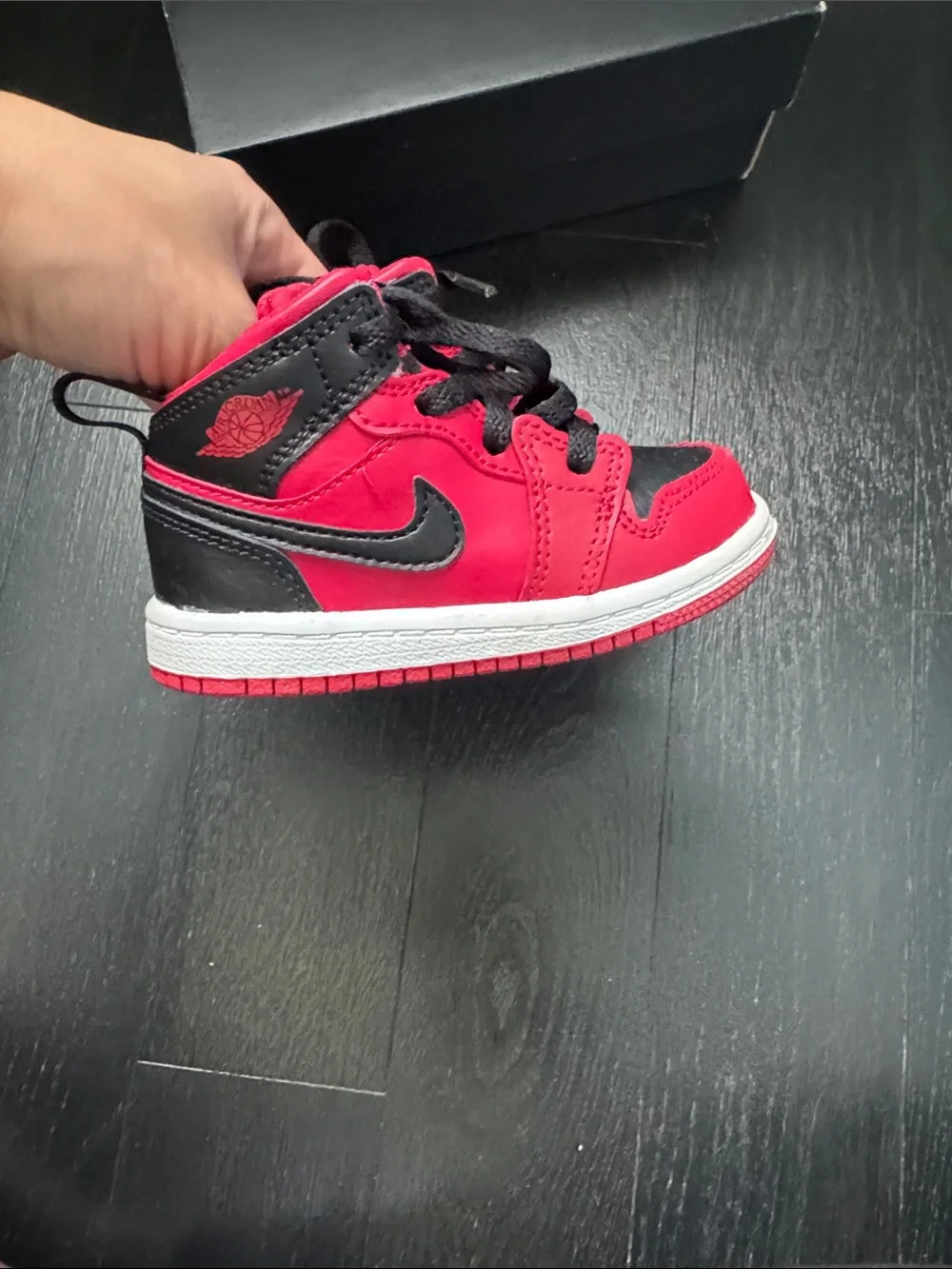 Jordan Kids Sneakers - Red and Black